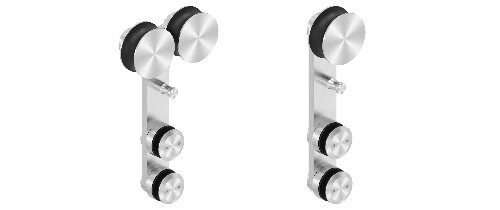 Glastürhalter
