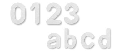 Hausnummern & Buchstaben