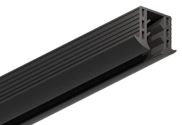 Keildichtung für Glas 8,00 - 10,76mm, für Nut 24x24mm, 6000mm, EPDM