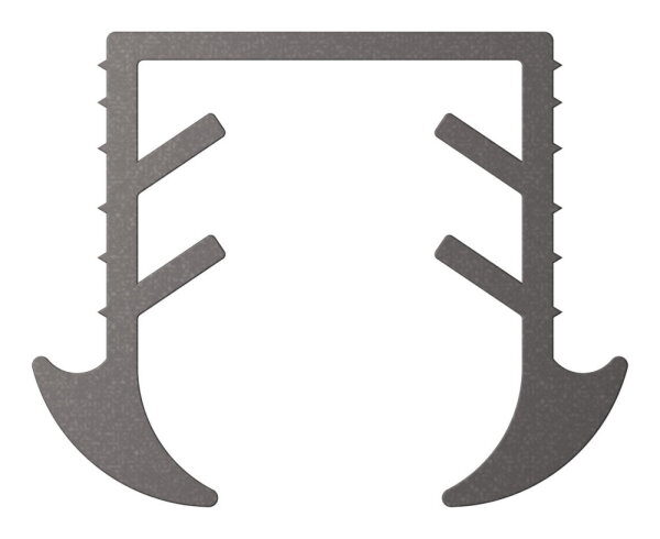 Keildichtung für Glas 11,52 - 13,52mm, für Nut...