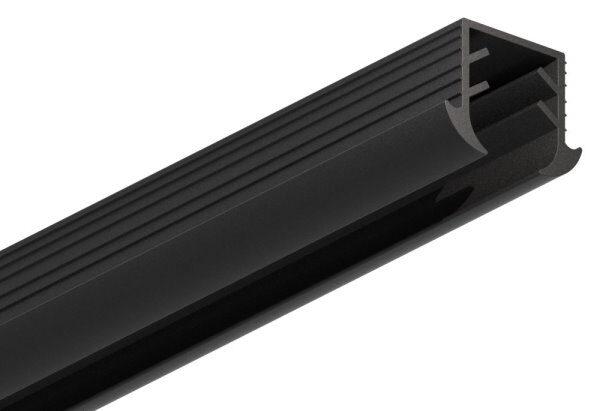 Keildichtung für Glas 11,52 - 13,52mm, für Nut 24x24mm, 6000mm, EPDM