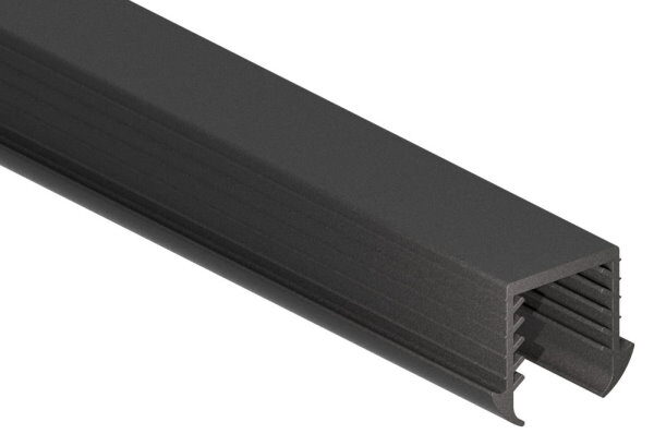 Keildichtung für Glas 16,76 - 17,52mm, für Nut 24x24mm, 6000mm, EPDM