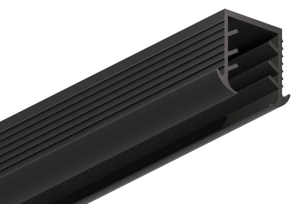 Keildichtung für Glas 16,76 - 17,52mm, für Nut 27x30mm, 3000mm, EPDM