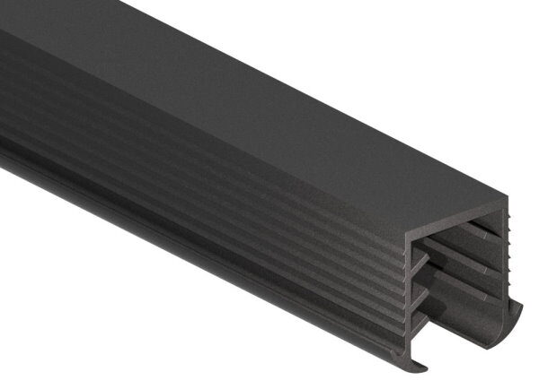 Keildichtung für Glas 16,76 - 17,52mm, für Nut 27x30mm, 6000mm, EPDM
