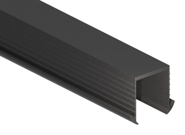 Keildichtung für Glas 24,76 - 25,52mm, für Nut 27x30mm, 6000mm, EPDM