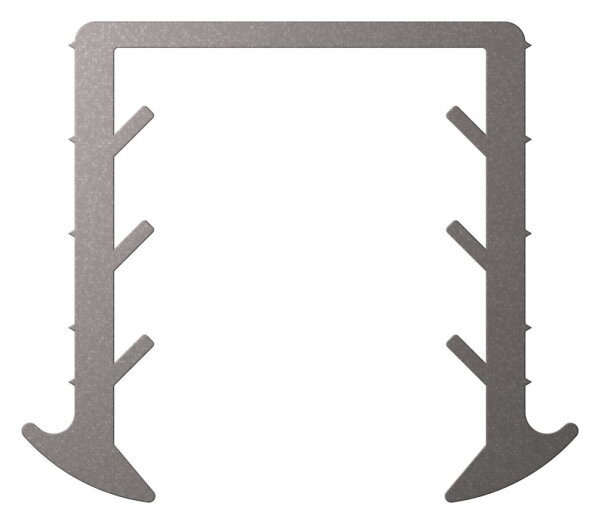 Keildichtung für Glas 24,76 - 25,52mm, für Nut...
