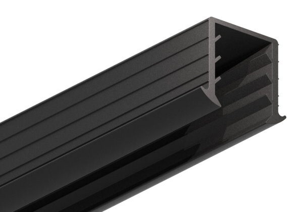 Keildichtung für Glas 24,76 - 25,52mm, für Nut 34x34mm, 6000mm, EPDM
