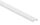 Kantenschutz EXTRA SLIM, für Glas 10,00 - 11,52mm, L: 3000mm, zum Aufkleben, Aluminium eloxiert mit Edelstahleffekt (E4/EV1)