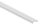 Kantenschutz EXTRA SLIM, für Glas 12,00 - 13,52mm, L: 6000mm, zum Aufkleben, Aluminium roh