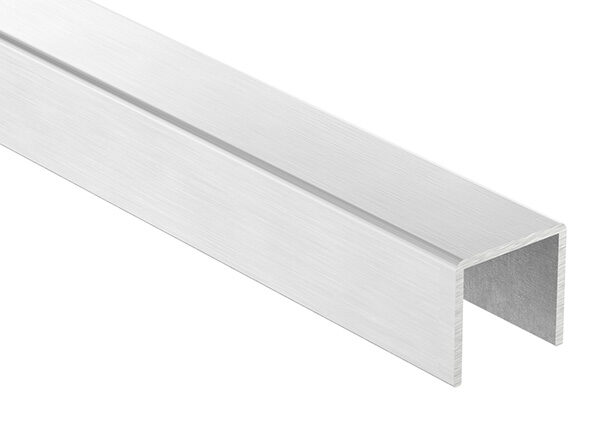 Edelstahl-U-Profil, 28x26x2mm, Innenmaß: 24x24mm,...