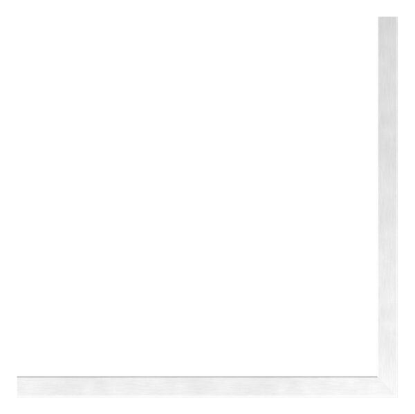 Edelstahl-U-Profil 90° Ecke, 500x500mm, V4A