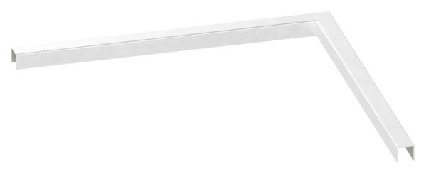 Edelstahl-U-Profil 90° Ecke, 500x500mm, V4A