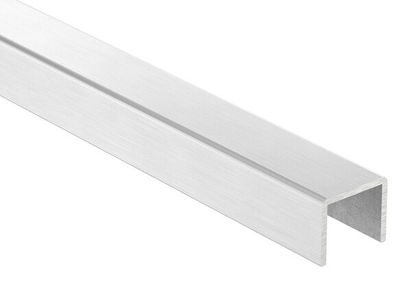 Edelstahl-U-Profil, 24x20x2mm, Innenmaß: 20x18mm,...