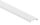 Kantenschutz EXTRA SLIM, für Glas 20,00 - 21,52mm, L: 3000mm, zum Aufkleben, Edelstahl V4A  geschliffen K240