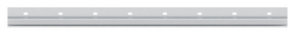 Vordachprofil eleganza canopy, L: 1605mm, Aluminium eloxiert mit Edelstahleffekt (E4/EV1), mit ETA (European Technical Assessment) und Typenstatik