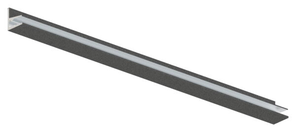 Vordachprofil eleganza canopy, L: 1605mm, Aluminium pulverbeschichtet DB703, mit ETA (European Technical Assessment) und Typenstatik