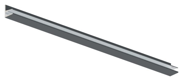 Vordachprofil eleganza canopy, L: 1805mm, Aluminium pulverbeschichtet RAL7016, mit ETA (European Technical Assessment) und Typenstatik