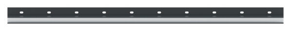 Vordachprofil eleganza canopy, L: 2005mm, Aluminium pulverbeschichtet RAL7016, mit ETA (European Technical Assessment) und Typenstatik