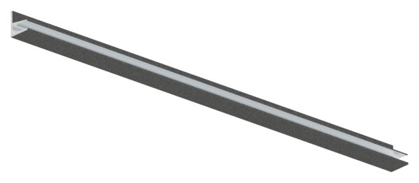 Vordachprofil eleganza canopy, L: 2005mm, Aluminium pulverbeschichtet DB703, mit ETA (European Technical Assessment) und Typenstatik