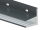 Vordachprofil eleganza canopy, L: 2205mm, Aluminium pulverbeschichtet RAL7016, mit ETA (European Technical Assessment) und Typenstatik