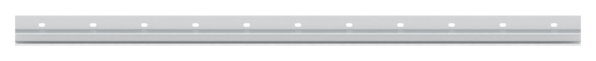 Vordachprofil eleganza canopy, L: 2205mm, Aluminium eloxiert mit Edelstahleffekt (E4/EV1), mit ETA (European Technical Assessment) und Typenstatik
