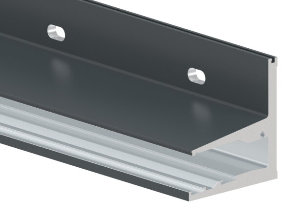 Vordachprofil eleganza canopy, L: 2405mm, Aluminium...