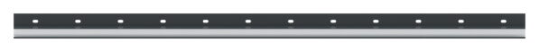 Vordachprofil eleganza canopy, L: 2405mm, Aluminium pulverbeschichtet RAL7016, mit ETA (European Technical Assessment) und Typenstatik