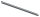 Vordachprofil eleganza canopy, L: 2405mm, Aluminium pulverbeschichtet RAL7016, mit ETA (European Technical Assessment) und Typenstatik