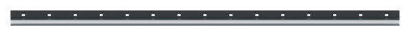 Vordachprofil eleganza canopy, L: 3000mm, Aluminium pulverbeschichtet RAL7016, mit ETA (European Technical Assessment) und Typenstatik
