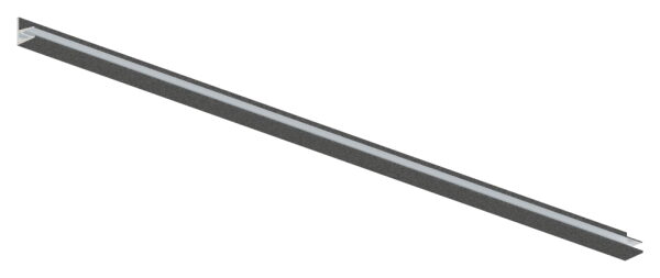 Vordachprofil eleganza canopy, L: 3000mm, Aluminium pulverbeschichtet DB703, mit ETA (European Technical Assessment) und Typenstatik