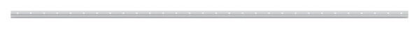 Vordachprofil eleganza canopy, L: 6000mm, Aluminium eloxiert mit Edelstahleffekt (E4/EV1), mit ETA (European Technical Assessment) und Typenstatik
