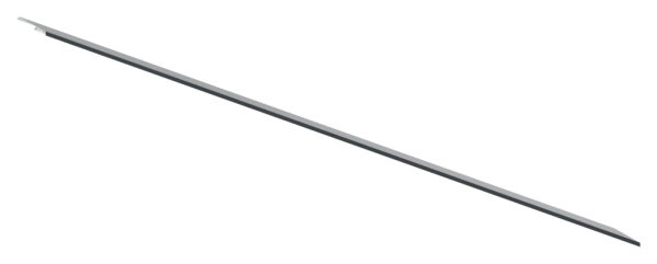 Design-Abdeckung für Vordach-Profil eleganza canopy, L: 1805mm, Aluminium pulverbeschichtet RAL7016, zum Einhängen
