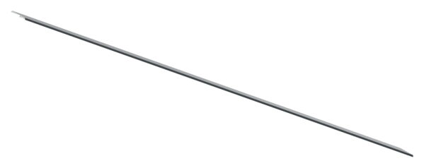 Design-Abdeckung für Vordach-Profil eleganza canopy, L: 2405mm, Aluminium pulverbeschichtet RAL 7016, zum Einhängen