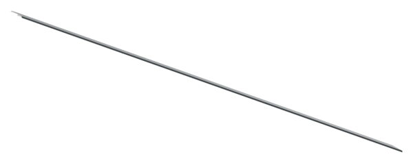 Design-Abdeckung für Vordach-Profil eleganza canopy, L: 3000mm, Aluminium pulverbeschichtet RAL 7016, zum Einhängen