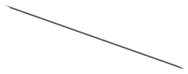 Design-Abdeckung für Vordach-Profil eleganza canopy, L: 3000mm, Aluminium pulverbeschichtet DB703, zum Einhängen