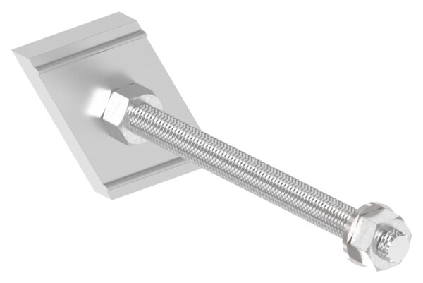 Montage-Platte für Montage-System FLEX:MOUNT PRO, für Dämmblock 110mm, L=164mm