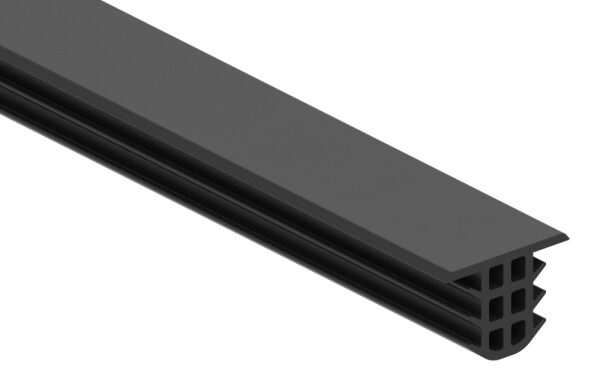 Zwischendichtung für Gläser, Farbe: schwarz, für Gläser 16,76 - 21,52mm, L:3000mm, EPDM
Empfohlenes Spaltmaß: 12mm