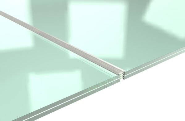 Zwischendichtung für Gläser, aus Silikon, für Gläser 17,52 - 21,52mm, L=3000mm
Empfohlenes Spaltmaß: 12mm
