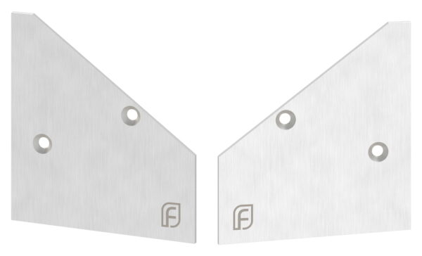 Montage-Set zu Vordach-Profil eleganza canopy, für Glas 21,52mm mit der Breite 3000mm, bestehend aus 1x Auflagegummi, 1x Glasschutzgummi (geteilt), 1x Dichtungsgummi, 2x  Scheibensicherung, 1x seitliche Endkappe links, 1x seitliche Endkappe rechts, 1x Mon