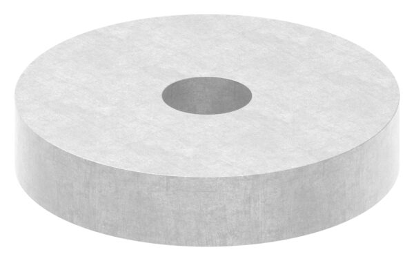 Lastverteilungsplatte rund, Ø60x12mm, Stahl feuerverzinkt