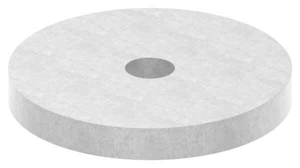 Lastverteilungsplatte rund, Ø80x10mm, Stahl feuerverzinkt