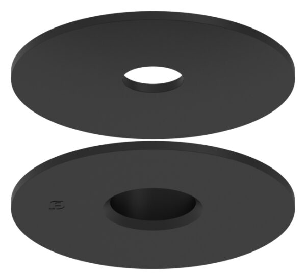 Gummischeibe (Paar) Ø 58 x 2mm, schwarz, EPDM