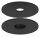 Gummischeibe (Paar) Ø 58 x 2mm, schwarz, EPDM