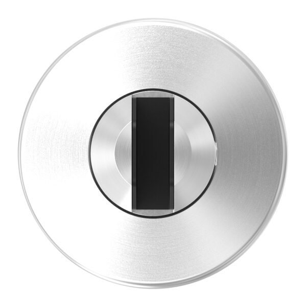 Bodenglashalter rund, passend für Glas 12 - 12,76mm, Glas wird nur geklemmt, aus Duplex Stahl 2205, V4A, inkl. Gummi