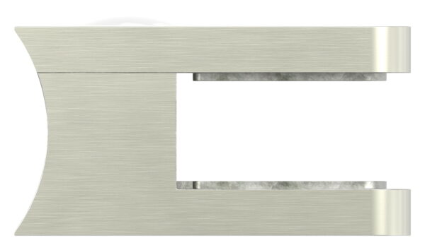 Glasklemme Mod. 11, Maße: 45x45x27mm, Anschluss: 42,4mm, in Edelstahleffekt, inkl. aller Schrauben und Abdeckplättchen