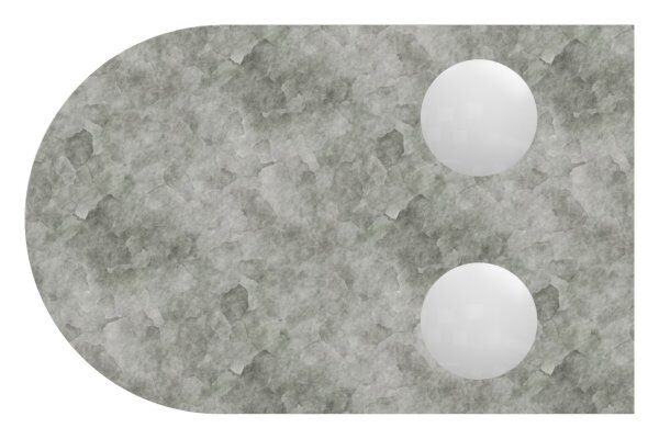 Glasklemme Mod. 12, Maße: 63x45x28mm, Anschluss: 33,7mm, Zink roh, inkl. aller Schrauben, Sicherungsstift und Abdeckplättchen