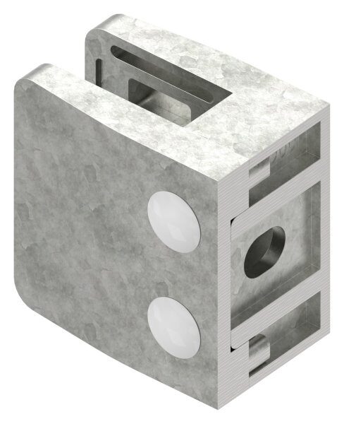Glasklemme Mod. 14, Maße: 52x52x32,5mm, Anschluss:...