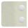 Glasklemme Mod. 14, Maße: 52x52x32,5mm, Anschluss: gerade, in Edelstahleffekt, inkl. Sicherungsstift, aller Schrauben und Abdeckplättchen