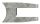 Glasklemme Mod. 14, Maße: 52x52x32,5mm, Anschluss: 42,4mm, Zink roh, inkl. Sicherungsstift, aller Schrauben und Abdeckplättchen