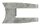 Glasklemme Mod. 14, Maße: 52x52x32,5mm, Anschluss: 48,3mm, Zink roh, inkl. Sicherungsstift, aller Schrauben und Abdeckplättchen